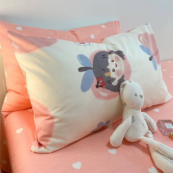 91家纺网 家纺一手货源 找家纺 （总2）简宜家居2021新款全棉小清新四件套