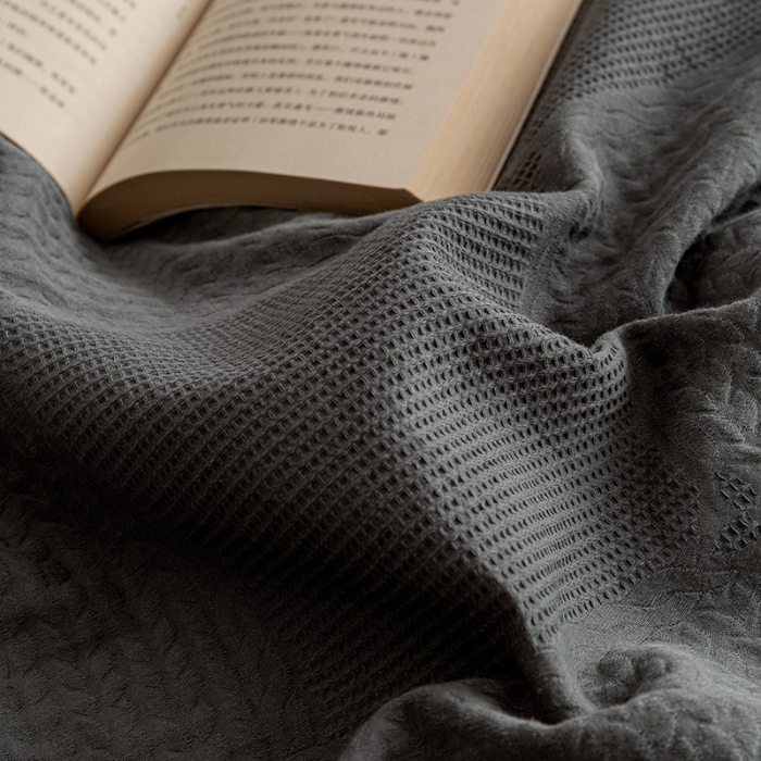 91家纺网 家纺一手货源 找家纺 总-简宜家居 2022新款纯棉提花水洗棉纽扣款四件套