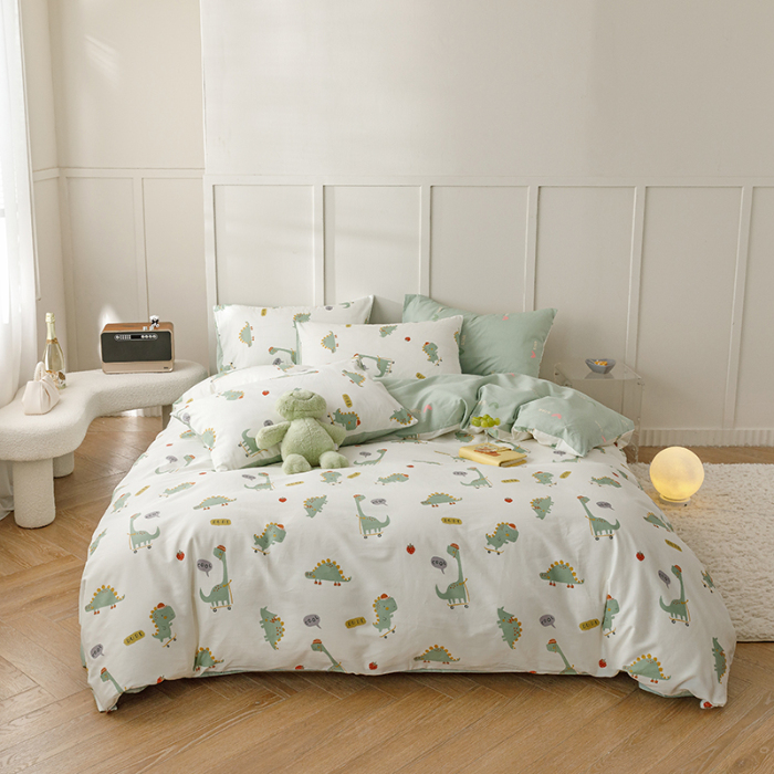 91家纺网 家纺一手货源 找家纺 （总）简宜家居 2022新款13070纯棉40支斜纹四件套