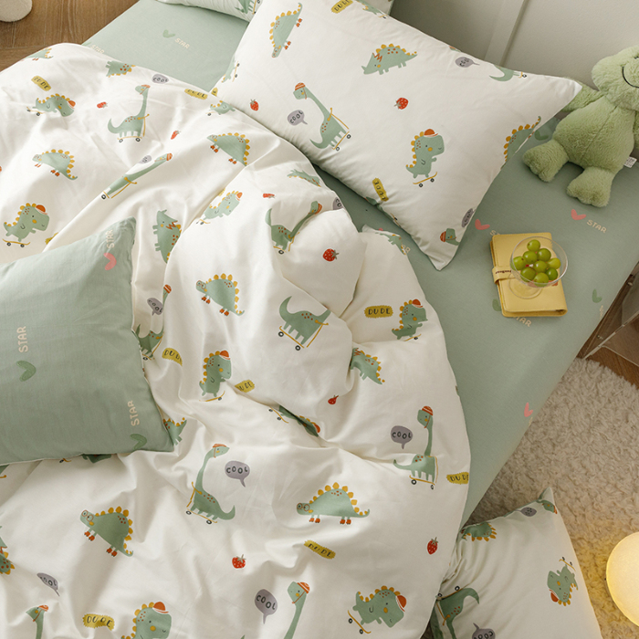 91家纺网 家纺一手货源 找家纺 （总）简宜家居 2022新款13070纯棉40支斜纹四件套