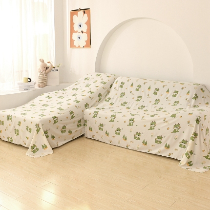 91家纺网 家纺一手货源 找家纺 （总）布兰鸟【防尘布】2025新春季推出乐园卡通风防尘布床风格