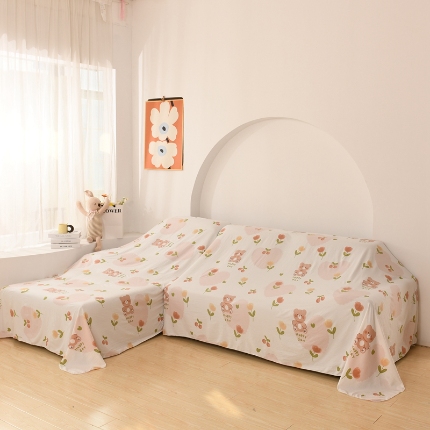 91家纺网 家纺一手货源 找家纺 （总）布兰鸟【防尘布】2025新春季推出乐园卡通风防尘布床风格