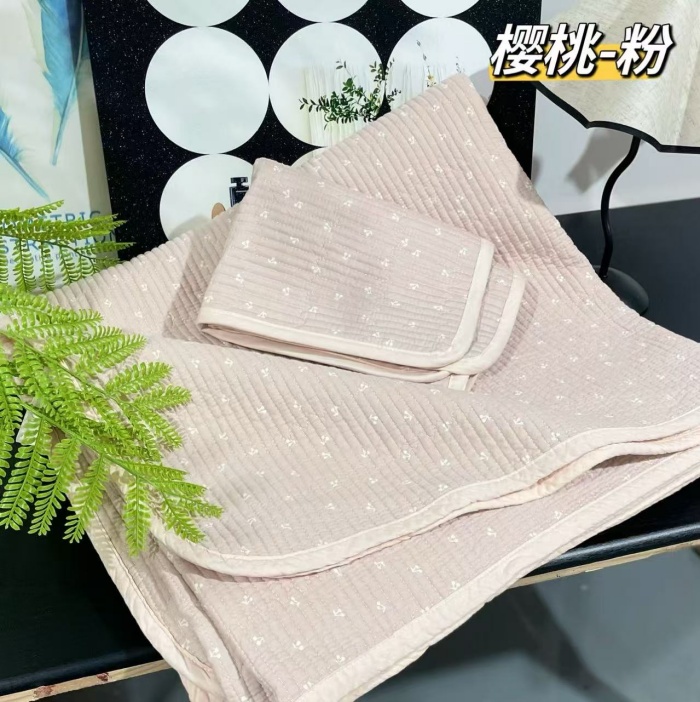 91家纺网 家纺一手货源 找家纺 （总）纯棉床盖三件套200*220 夹棉床盖榻榻米双人全棉床盖纯棉床单