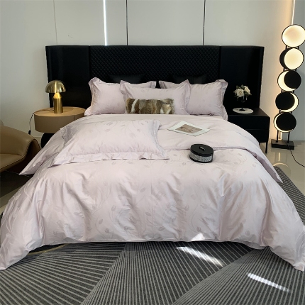 91家纺网 家纺一手货源 找家纺 （总）莱豫 2025新款100支新疆阿克苏长绒棉提花四件套