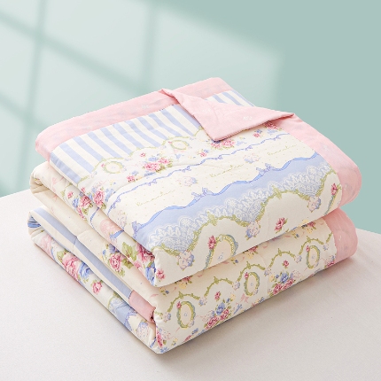 91家纺网 家纺一手货源 找家纺 （总）棉造家居 2025新款春夏全棉纯棉印花夏凉被空调被夏被四件套