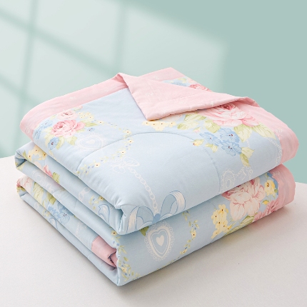 91家纺网 家纺一手货源 找家纺 （总）棉造家居 2025新款春夏全棉纯棉印花夏凉被空调被夏被四件套