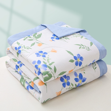 91家纺网 家纺一手货源 找家纺 （总）棉造家居 2025新款春夏全棉纯棉印花夏凉被空调被夏被四件套