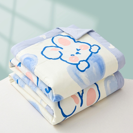 91家纺网 家纺一手货源 找家纺 （总）棉造家居 2025新款春夏全棉纯棉印花夏凉被空调被夏被四件套