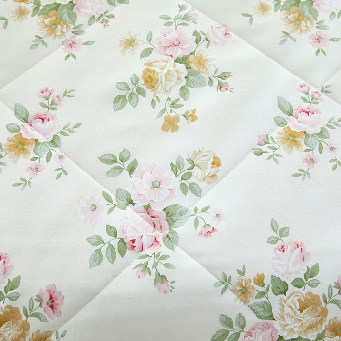 91家纺网 家纺一手货源 找家纺 美之润2025新款A类全棉印花夏被空调被夏凉被 月夕花晨(米)