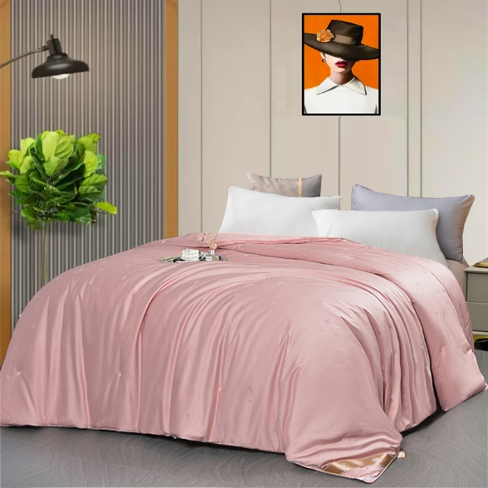 91家纺网 家纺一手货源 找家纺 热销柞蚕丝被 高端全棉贡缎提花柞蚕丝被 保真纯桑蚕丝被 夏凉被 空调被 春秋被 冬被 婚庆被子