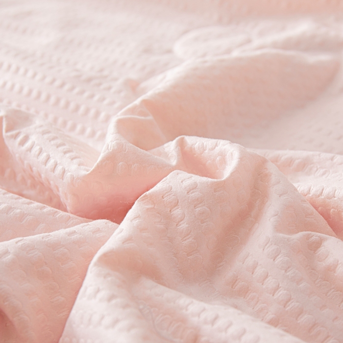 91家纺网 家纺一手货源 找家纺 恒畅 2025新款A类原棉抗菌夏被被芯夏凉被空调被 原棉双拼-粉灰