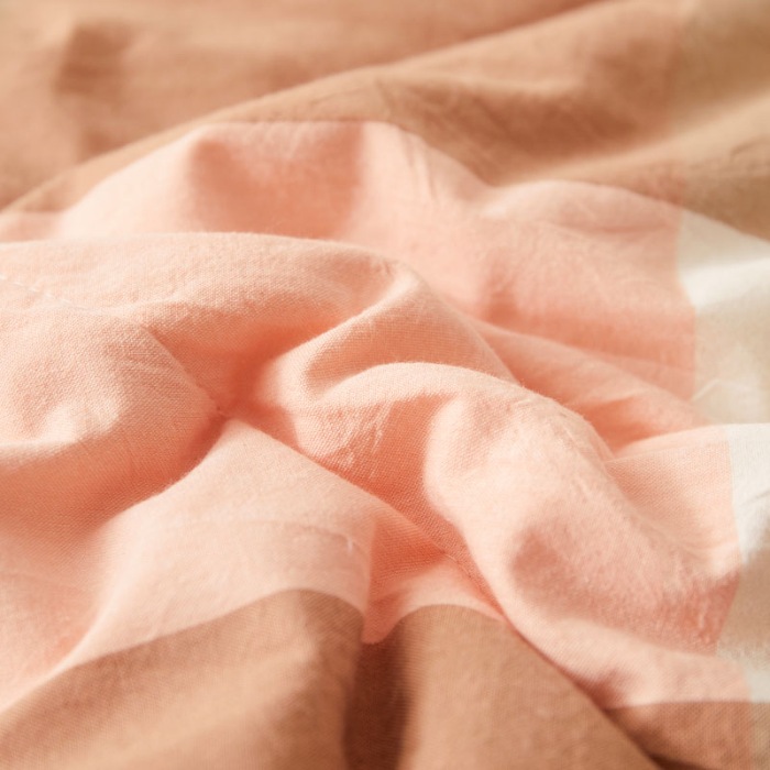 91家纺网 家纺一手货源 找家纺 （总）熙宴 2025新款无印风新疆棉花夏被四件套