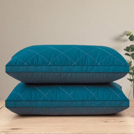 91家纺网 家纺一手货源 找家纺 （总）兴丝露枕芯 亲肤绗绣枕芯 羽丝枕 立体枕 双边枕芯 舒适枕 中高枕 枕头