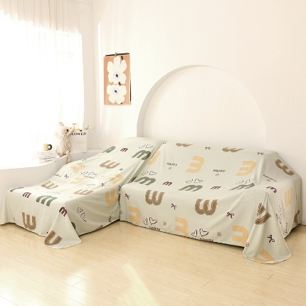 91家纺网 家纺一手货源 找家纺 （总）布兰鸟【防尘布】2025新品精细熨染卡通风防尘布床风格