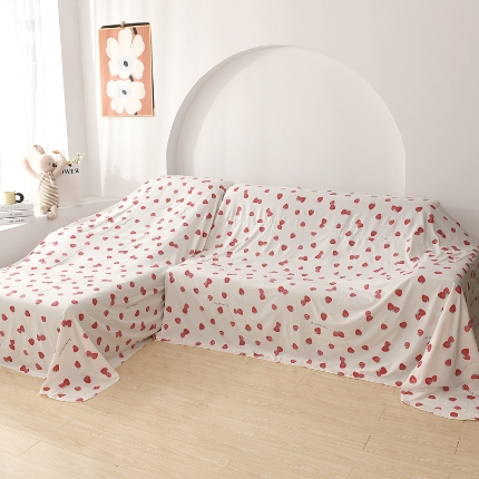 91家纺网 家纺一手货源 找家纺 （总）布兰鸟【防尘布】2025新品精细熨染卡通风防尘布床风格