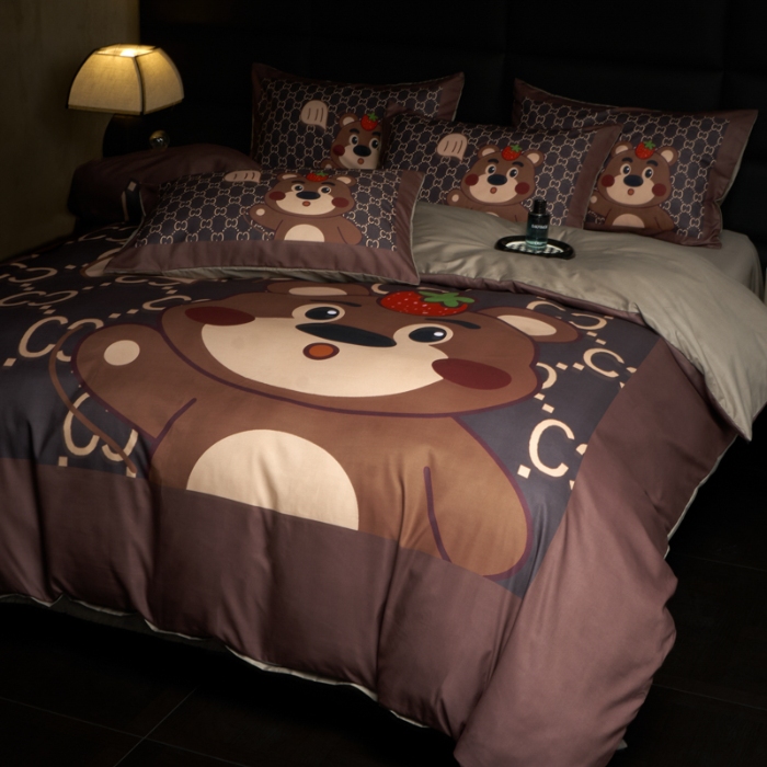 91家纺网 家纺一手货源 找家纺 （总）花沐 2025新款轻奢潮牌亲肤棉纯棉四件套