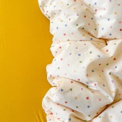 91家纺网 家纺一手货源 找家纺 （总）喜四方 2025新款全棉A类母婴级抗菌全棉双层纱四件套