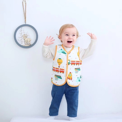 91家纺网 家纺一手货源 找家纺 （总）婴儿马甲保暖春秋款背心杜邦玉米棉男女新生宝宝衣服休闲外出坎肩