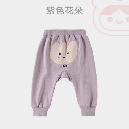 91家纺网 家纺一手货源 找家纺 （总）儿童屁屁裤A类童裤男女宝宝童装春秋季纯棉大pp裤长裤吸湿透气