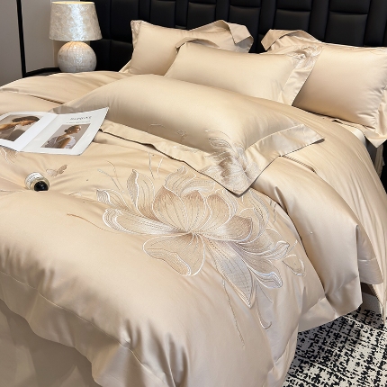 （总）星蕴家纺 2025新品新疆全棉刺绣四件套-尤娜