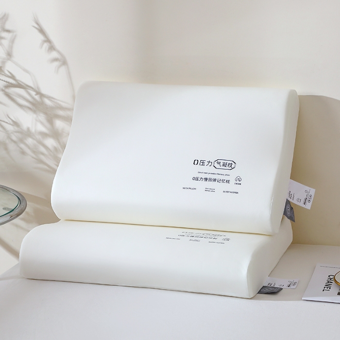 91家纺网 家纺一手货源 找家纺 （总）2025新款零压深睡慢回弹记忆棉枕头护颈气凝枕芯学生宿舍家用直播批发厂家直销