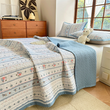 91家纺网 家纺一手货源 找家纺 （总）美优兰 2025新款双面全棉水洗床盖