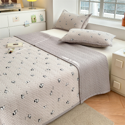 91家纺网 家纺一手货源 找家纺 （总）美优兰 2025新款双面全棉水洗床盖