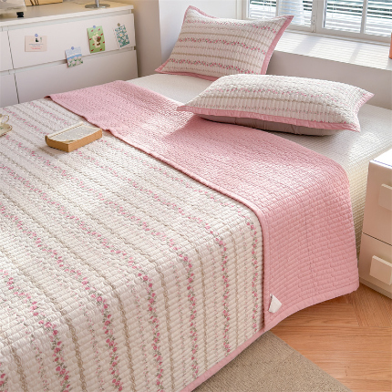 91家纺网 家纺一手货源 找家纺 （总）美优兰 2025新款双面全棉水洗床盖