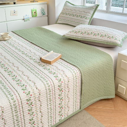 91家纺网 家纺一手货源 找家纺 （总）美优兰 2025新款双面全棉水洗床盖