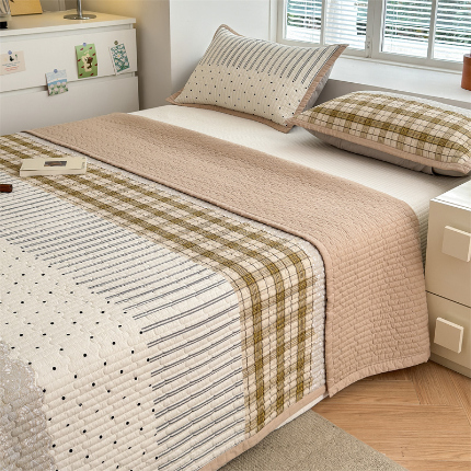 91家纺网 家纺一手货源 找家纺 （总）美优兰 2025新款双面全棉水洗床盖