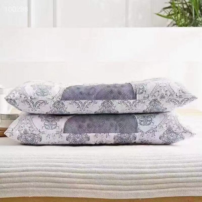 91家纺网 家纺一手货源 找家纺 （总）中科富硒小半圆决明子磁疗枕护颈礼品珠宝银行保险伴手礼店庆枕头