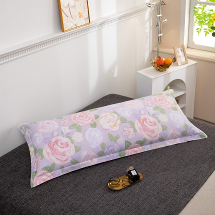 91家纺网 家纺一手货源 找家纺 喜相逢家纺   D06-1.5米全棉12868双人枕套-汇总