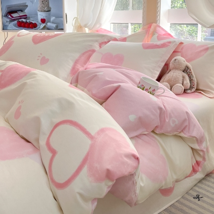 91家纺网 家纺一手货源 找家纺 （总）莱通家纺 2025春夏新款12868印花四件套