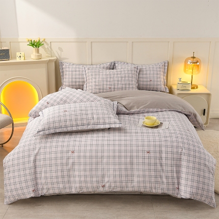 91家纺网 家纺一手货源 找家纺 （总）润淳 2025全棉正宗13376四件套精梳棉印花纯棉三件套13372全棉四件套