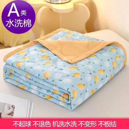 91家纺网 家纺一手货源 找家纺 （总）诗雅纺织 2025新款超柔水洗棉夏凉被空调被超声波压花夏被礼品被