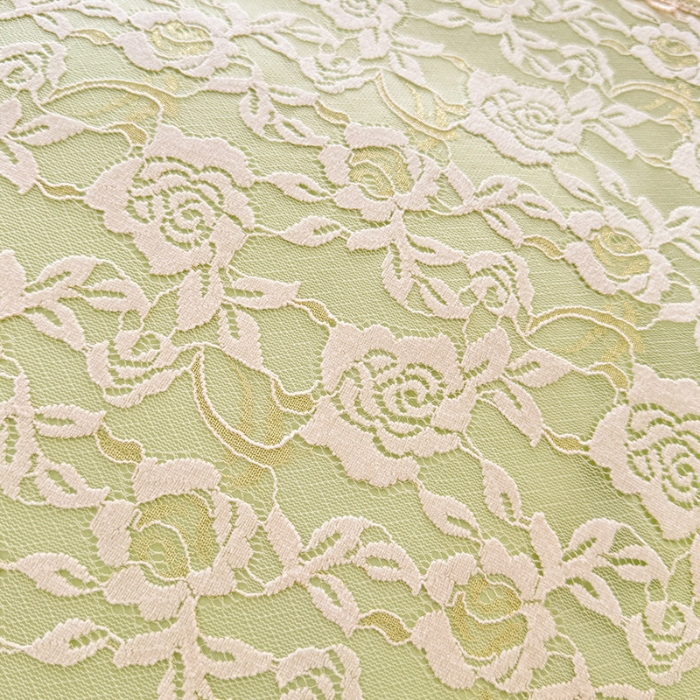 91家纺网 家纺一手货源 找家纺 2025韩版法式公主风水洗棉立体花绣花床盖款四件套蕾丝床盖款夏被四件套 法派甜心-薄荷绿