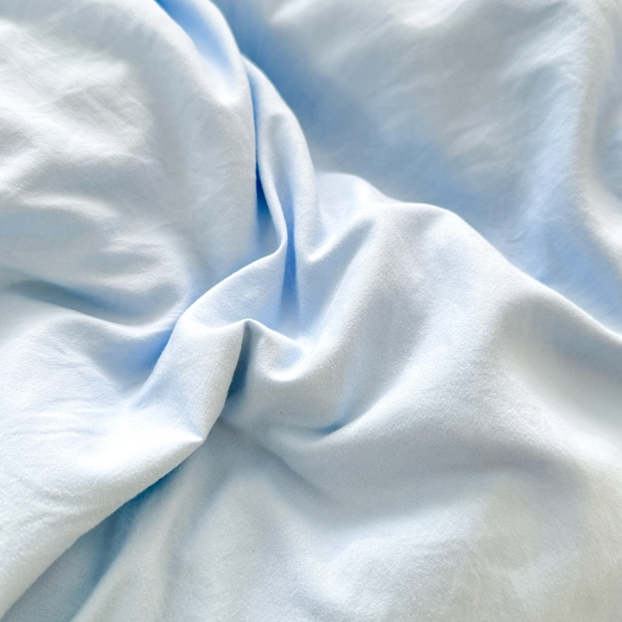 91家纺网 家纺一手货源 找家纺 2025韩版法式公主风水洗棉立体花绣花床盖款四件套蕾丝床盖款夏被四件套 法派甜心—婴儿蓝