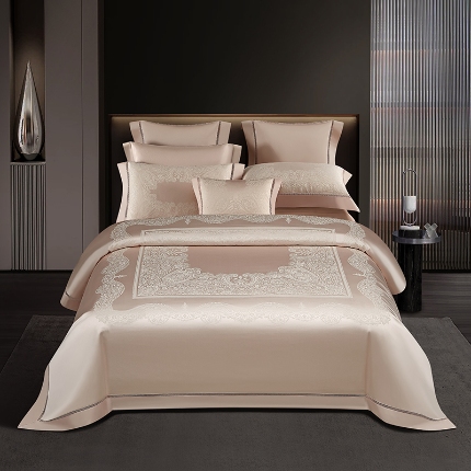 【2025】高精密提花四件套可定制可选配七件套直播爆款外贸 富丽堂皇 券后实付价最低785元