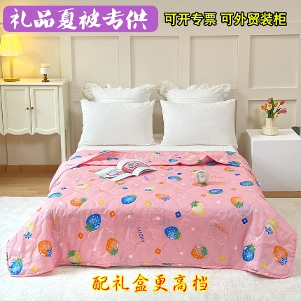 91家纺网 家纺一手货源 找家纺 （总）诗雅纺织 2025新款亲肤柔软钻石绒夏被空调被超声波礼品被