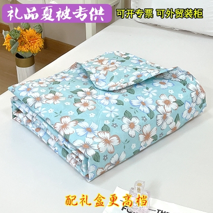 91家纺网 家纺一手货源 找家纺 （总）诗雅纺织 2025新款亲肤柔软钻石绒夏被空调被超声波礼品被