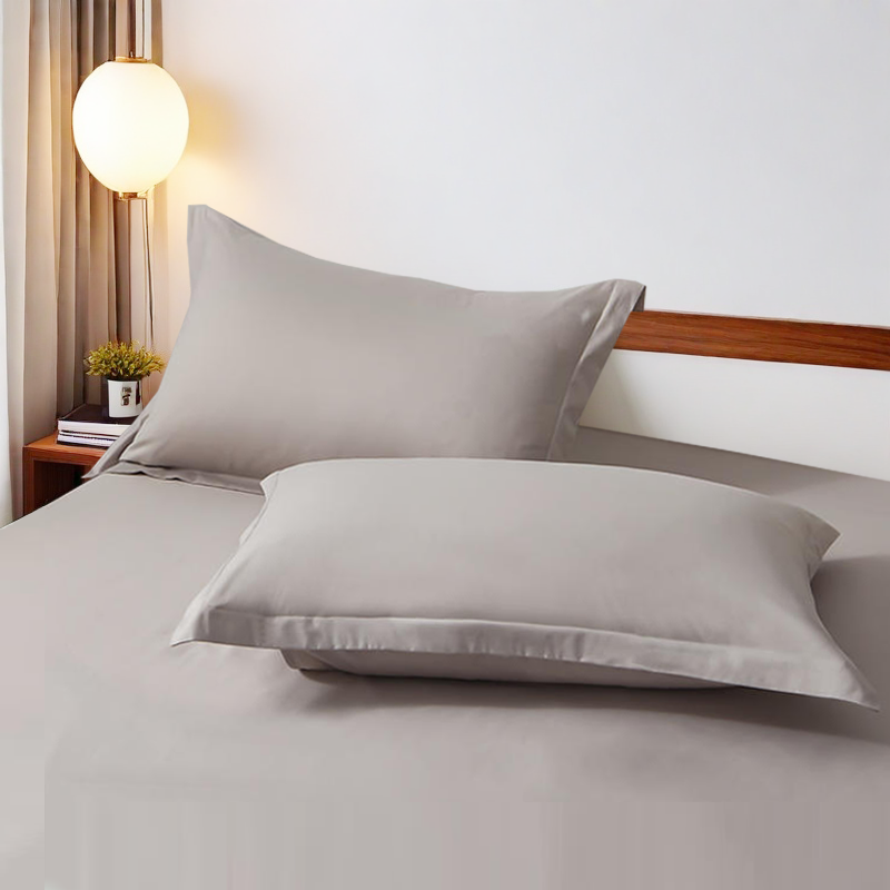 91家纺网 家纺一手货源 找家纺 （总）金喜 2025新款全棉枕套喷气全棉宽边枕套枕头套-优雅系列