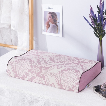 91家纺网 家纺一手货源 找家纺 （总）喜相逢家纺 R01-全棉双层水洗提花枕枕套