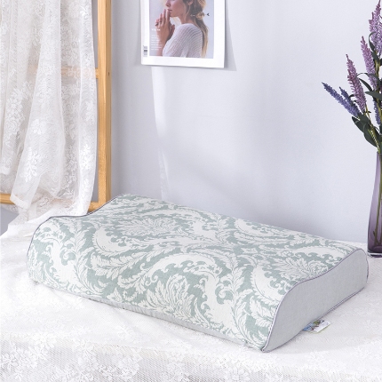 91家纺网 家纺一手货源 找家纺 （总）喜相逢家纺 R01-全棉双层水洗提花枕枕套