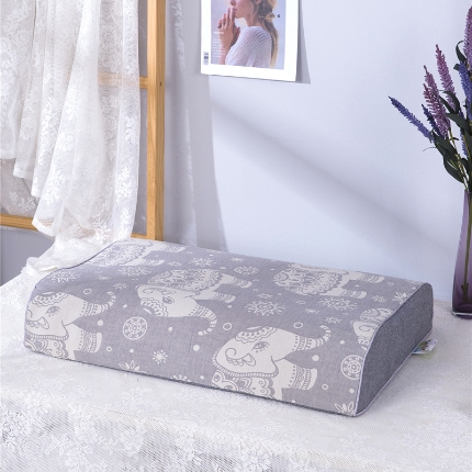 91家纺网 家纺一手货源 找家纺 （总）喜相逢家纺 R01-全棉双层水洗提花枕枕套