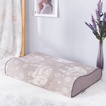 91家纺网 家纺一手货源 找家纺 （总）喜相逢家纺 R01-全棉双层水洗提花枕枕套