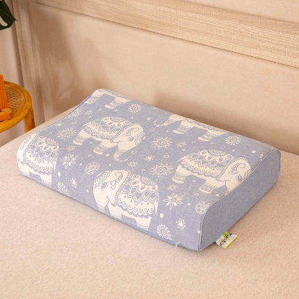 91家纺网 家纺一手货源 找家纺 （总）喜相逢家纺 R01-全棉双层水洗提花枕枕套