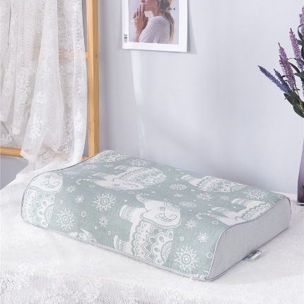 91家纺网 家纺一手货源 找家纺 （总）喜相逢家纺 R01-全棉双层水洗提花枕枕套