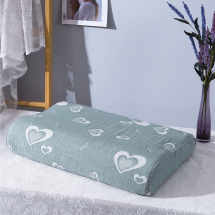 91家纺网 家纺一手货源 找家纺 （总）喜相逢家纺 R01-全棉双层水洗提花枕枕套