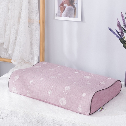 91家纺网 家纺一手货源 找家纺 （总）喜相逢家纺 R01-全棉双层水洗提花枕枕套