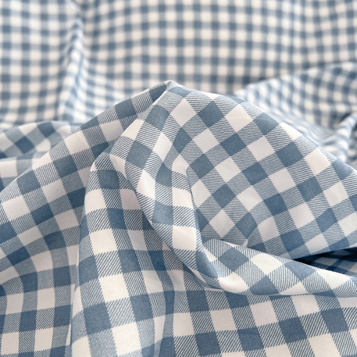 91家纺网 家纺一手货源 找家纺 （总）2025新款简约时尚无印风水洗棉四件套学生三件套床品套件